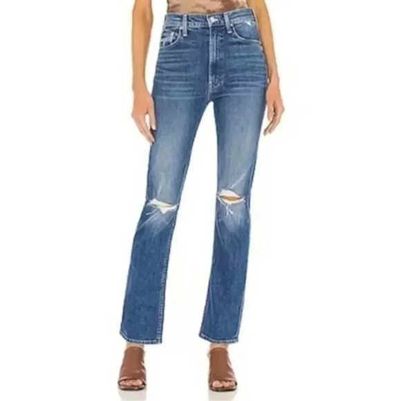 MOTHER The High Waisted Rider Skimp in Playing With Scissors B328